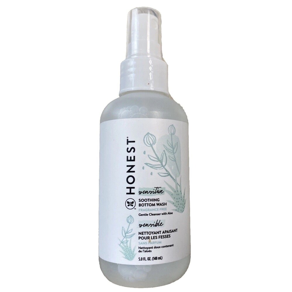 The Honest Company Honest Soothing Bottom Wash Sensitive Aloe Fragrance Free 5oz